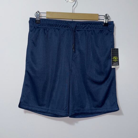 Athletic Works Boys Athletic blue Shorts Size L(10-12) Husky - Picture 1 of 7